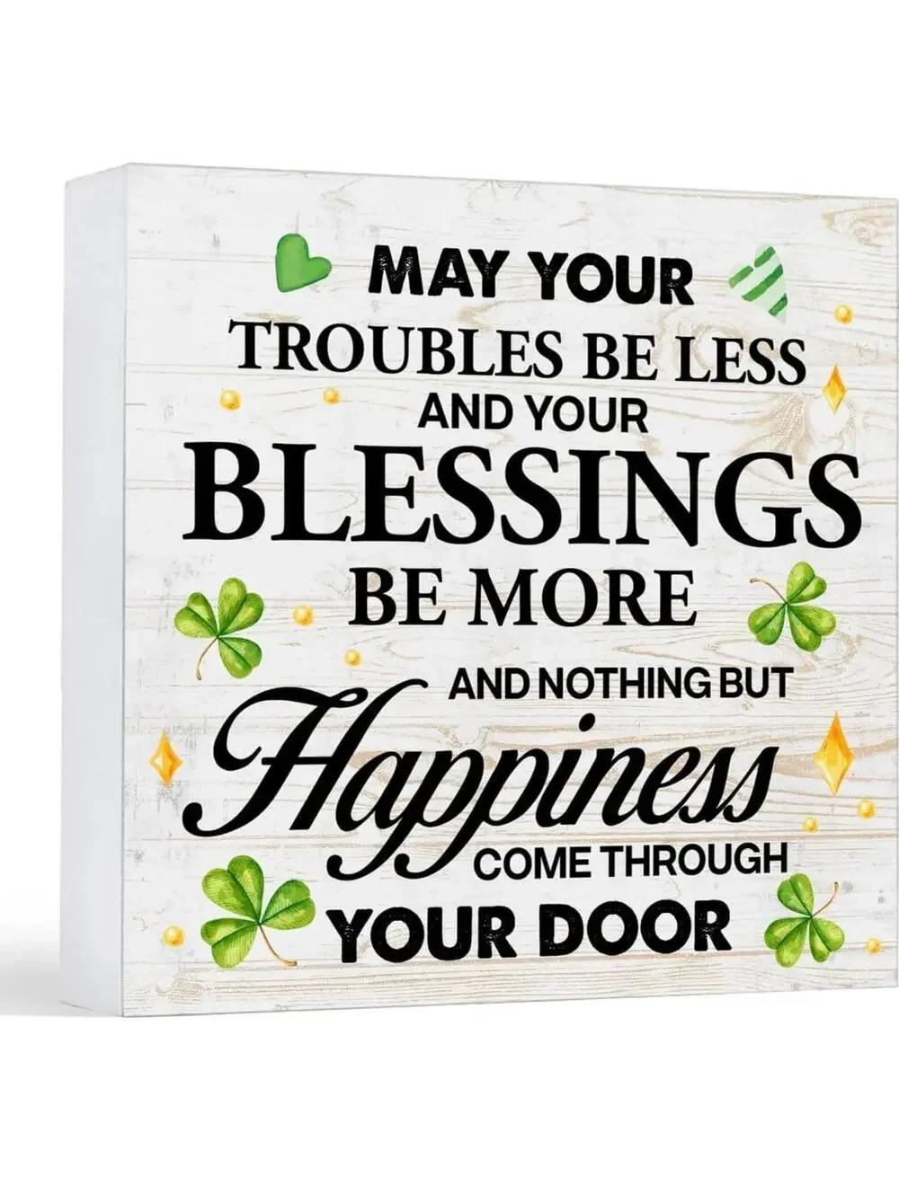 St. Patrick's Day Wood Sign
